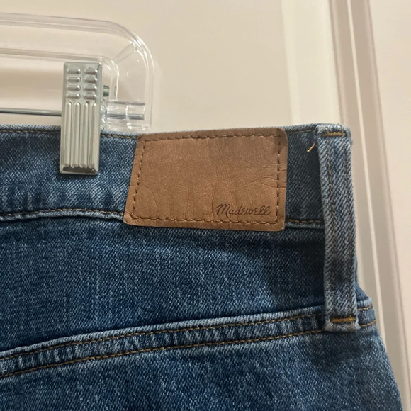 Madewell Jeans Women 31 Blue The Perfect Vintage Straight Baggy High Rise Denim - Picture 4 of 5
